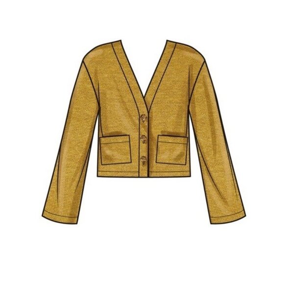 Simplicity Pattern 9826 Camisole Cardigan Pants 2 Lengths Sizes 12-20 New Uncut - Picture 3 of 7